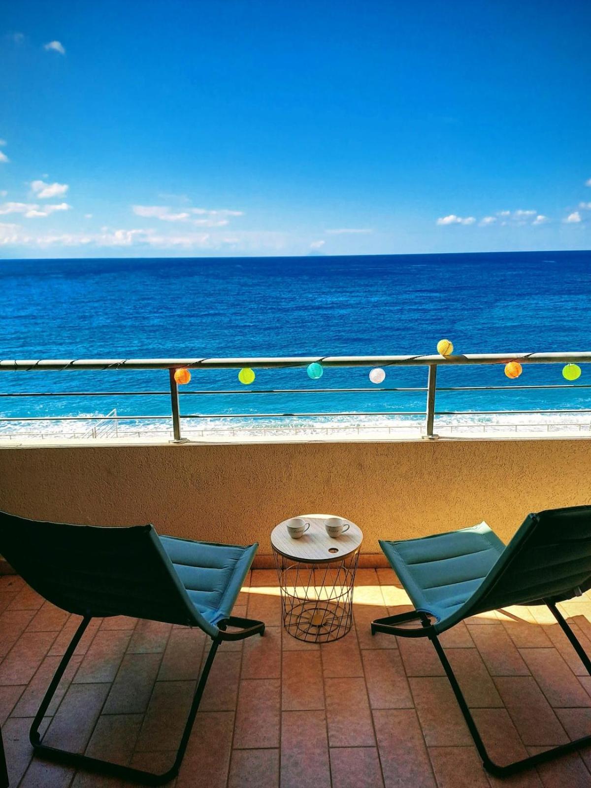 Ferienwohnung Sea House Bagnara Calabra Exterior foto